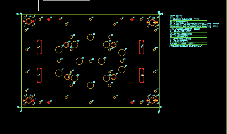14寸笔记本A壳冲压左右侧切模具设计图